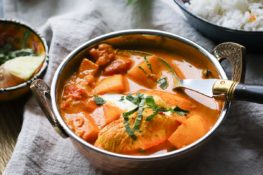 Hähnchen-Curry mit Kartoffeln