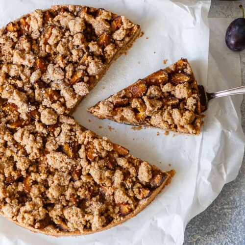 Vollkorn Pflaumenkuchen Mit Streuseln